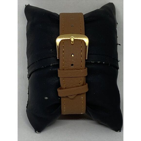 Kate Spade New York 0009 Womens Brown Leather Analog Gold Dial Wrist Watch VK155 main image 8